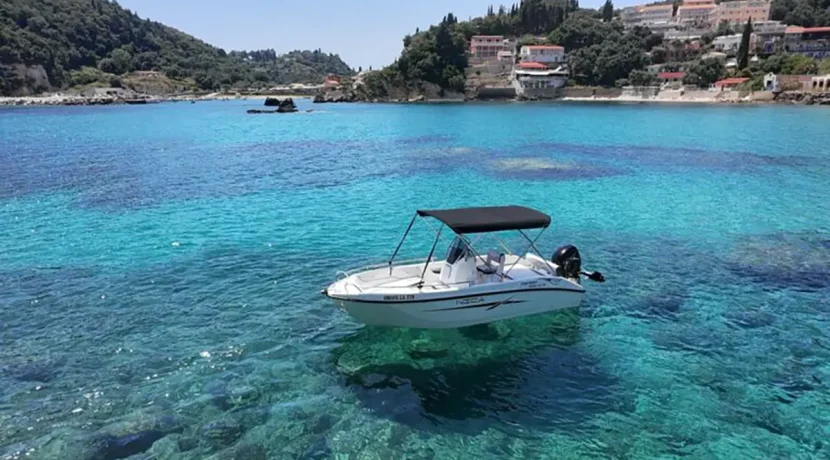 alpha wave boat rentals paleokastritsa corfu aimilios 1