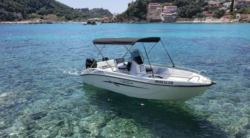 alpha wave boat rentals paleokastritsa corfu aimilios 3