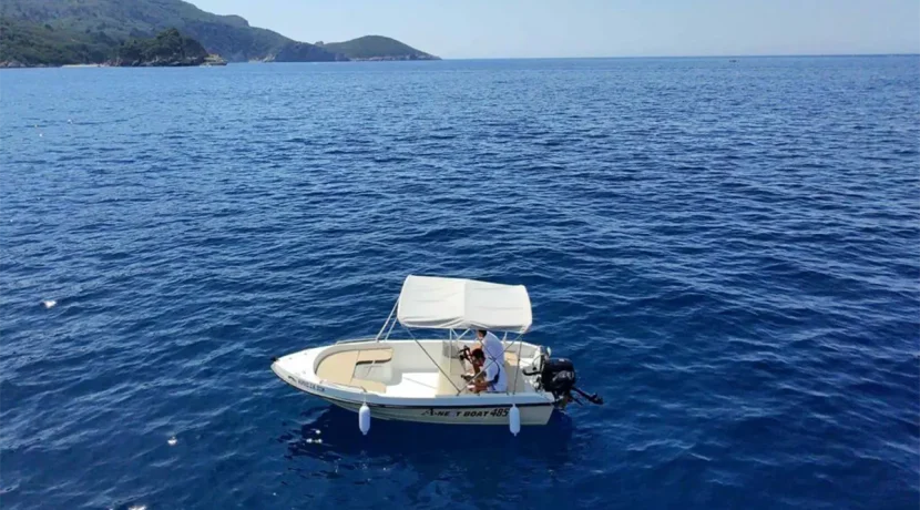 alpha wave boat rentals paleokastritsa corfu marios 2