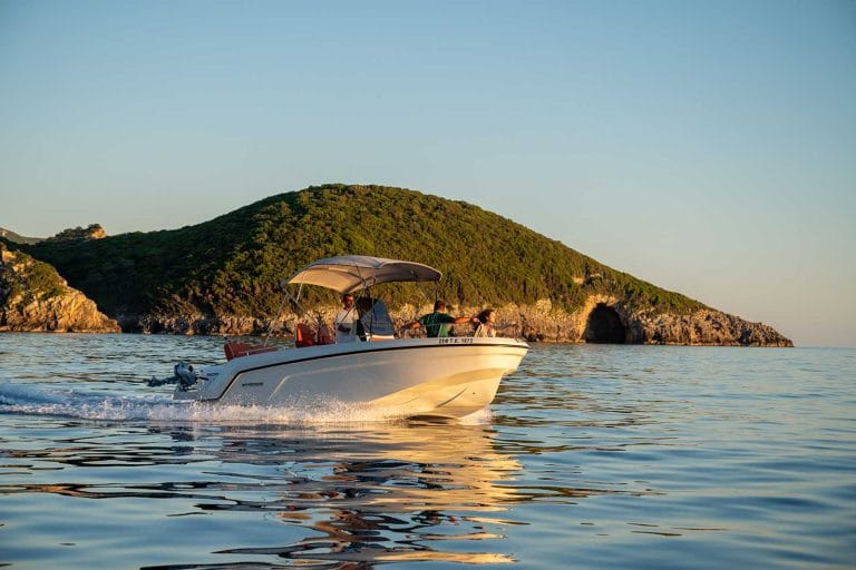 alpha wave boat rental paleokastrtsa corfu gallery 11
