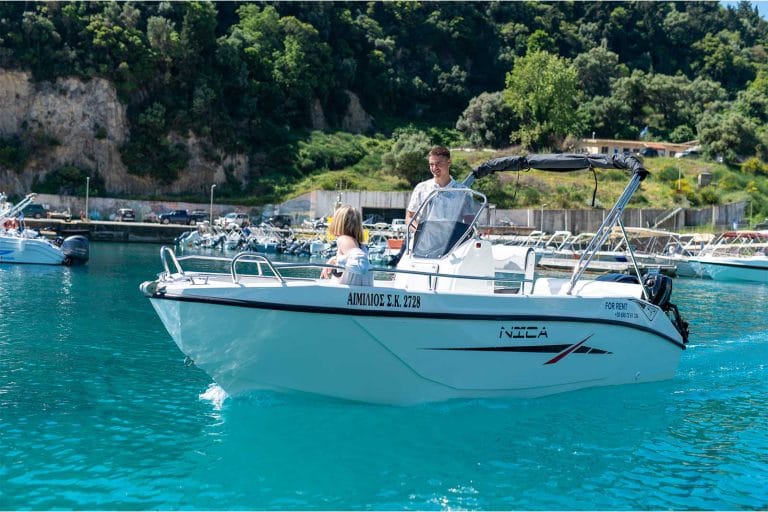 alpha wave boat rental paleokastrtsa corfu gallery 2